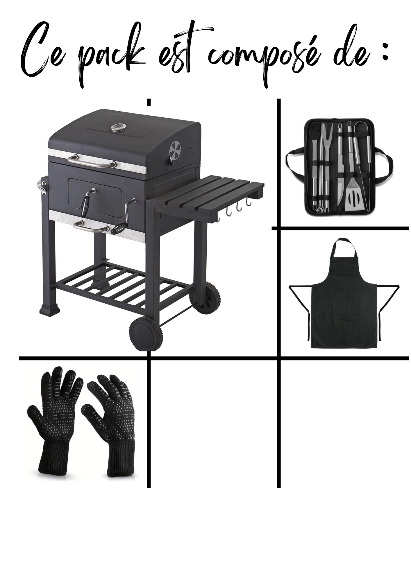 Pack Barbecue Pro Charbon : L'Expérience Gril Ultime